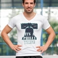 thumbnail image 4 of It's a Philly Thing Funny V-Neck T-shirt Philadelphia Championship City of Brotherly Love Football League Fan Tee, 4 of 7