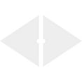 thumbnail image 4 of 16"W x 10 5/8"H x 1"ID x 5 1/2"C x 1"P Diamond Architectural Grade PVC Contemporary Ceiling Medallion, Two Piece, 4 of 11