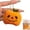 Orange, variant on Halloween Pumpkin Plush Keychain, Soft Cartoon Hat Pendant for Backpack Keys and Car Decoration