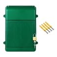 thumbnail image 4 of DOLITY Lockable Wall-Mounted Mailbox, Donation Box, Versatile Ballot Box, 13.5 x 10 x 4 Green, 4 of 9