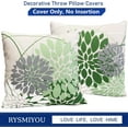 thumbnail image 5 of Sage green Decorative Throw Pillow Covers 18x18 Inch Pillow Covers for Couch Living Room Bedroom Outdoor,Modern Sofa Throw Pillow Cover,Farmhouse Geometric Floral Linen Square Pillow Case,Set of 2, 5 of 6