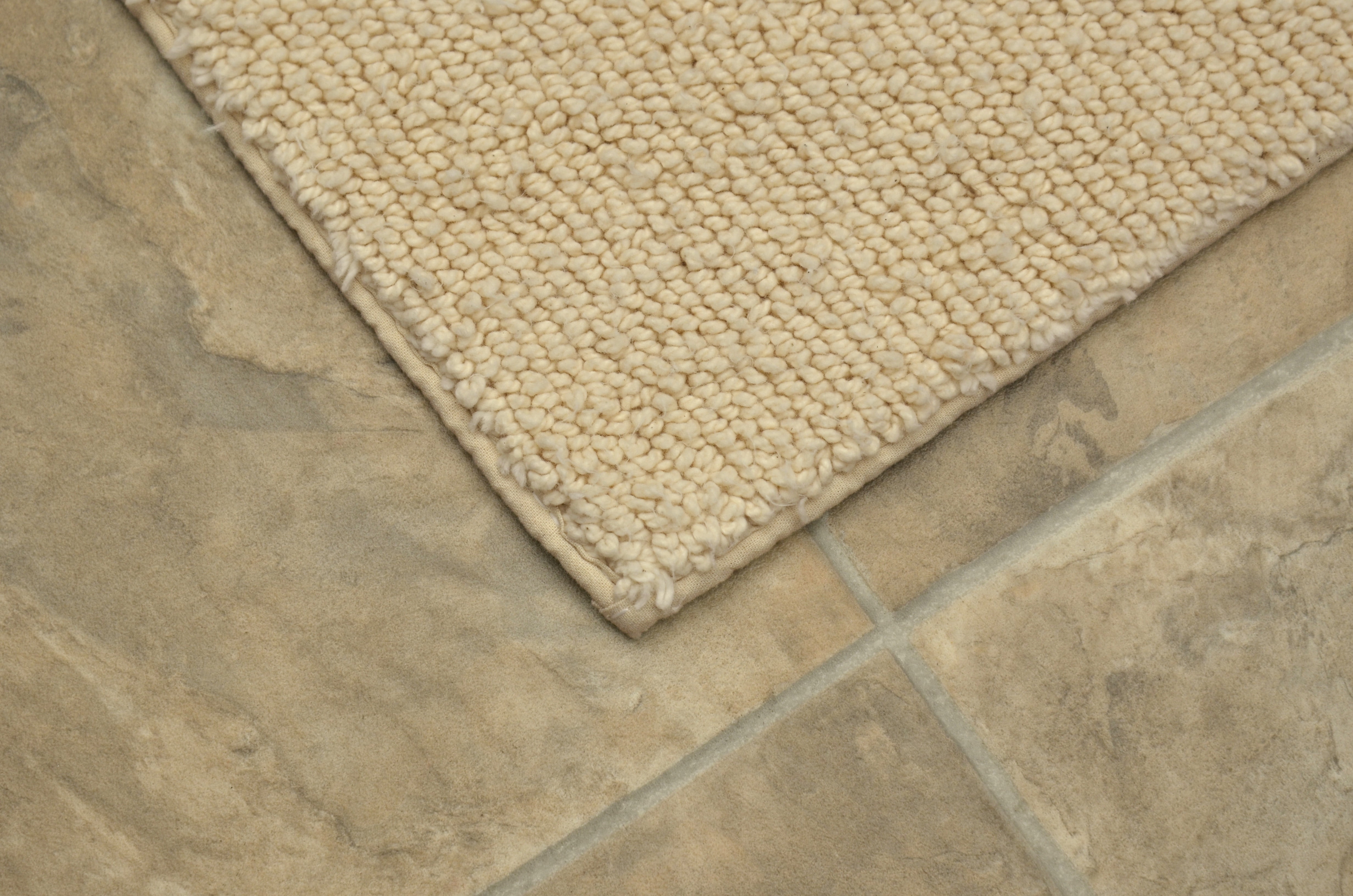 Garland Rug Classic Cotton Natural Bath Rug, 30" x 50"