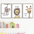 thumbnail image 2 of Set de Cuadros Decorativo Habitación Infantil Bebe Niño Niña Dara Baby Syene VinDe242, 2 of 6