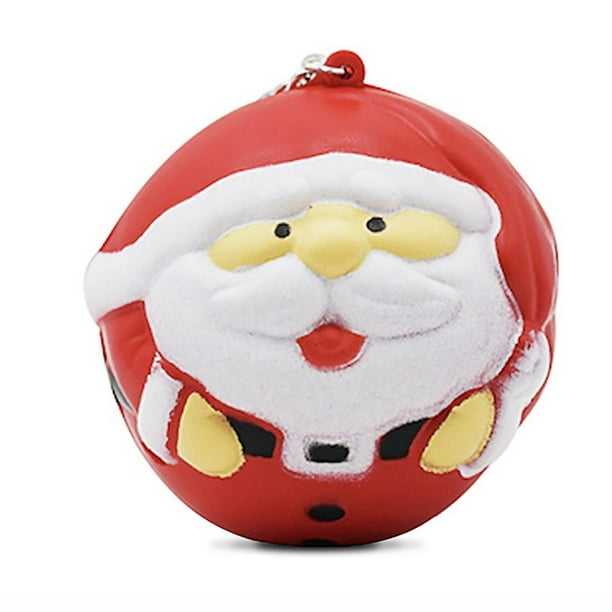 Llavero De Rebote Lento De Navidad Para Niños Y Adultos, Juguetes Antiestrés Para Apretar Suaves, Juguete De Ventilación De Descompresión De Pu Advancent HA046648-01