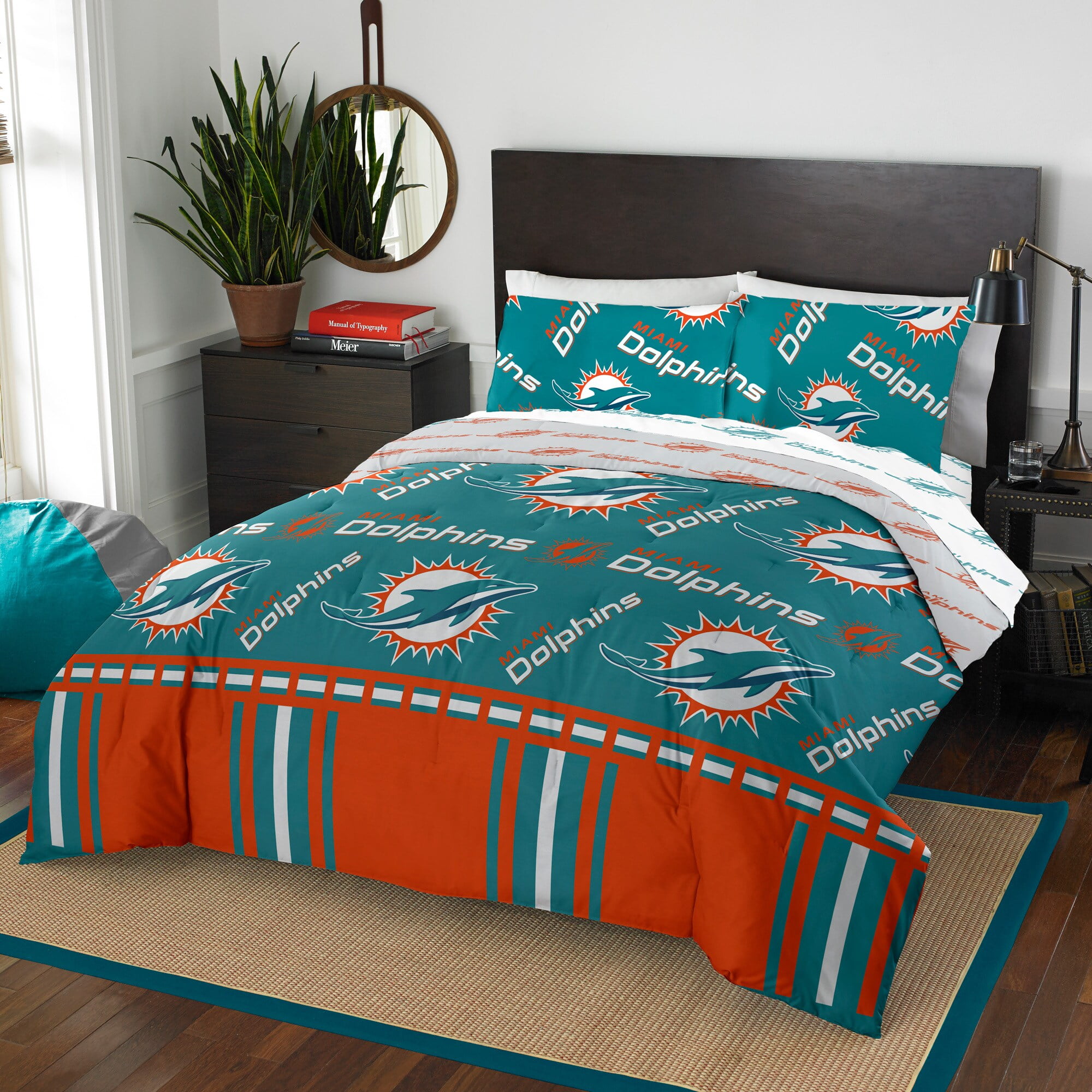 Denver Broncos The Northwest Company 5 Piece Full Bed In A Bag Set Com Denver Broncos The Northwest Company 5, Denver Broncos King Size Bed Set