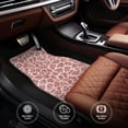 thumbnail image 6 of Fuzoiu Rose Gold Abstract Spots Print Carpet Floor Mats for Car,Car Foot Mat Set,Universal Fit 4 Piece Mat Pad Set,Fits Most Cars Trucks Vans Sedans SUV Auto Carpet Mat Se, 6 of 7