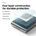 thumbnail image 3 of elago Flex Window Glass Screen Protector Compatible with Samsung Galaxy Z Flip 6, Z Flip 5 - Anti-Fingerprint, Shatter-Proof, Scratch Protection, Crystal Clear Clarity, Bubble-Free, 3 of 7