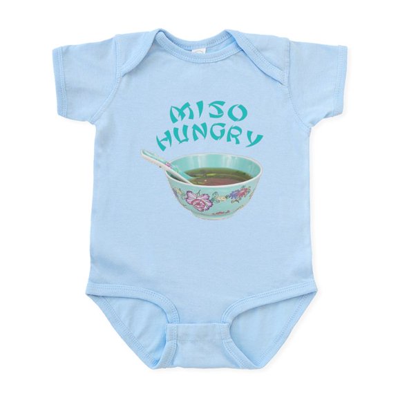 CafePress - Miso Hungry Infant Bodysuit - Baby Light Bodysuit, Size Newborn - 24 Months