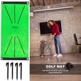 thumbnail image 3 of Estera de entrenamiento de golf para la práctica de bateo de detección de swing ayuda para la oficina en el hogar Likrtyny Deportes al aire libre Salida diaria Juego de fiesta, 3 of 9