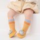 thumbnail image 5 of Zapatos tipo calcetín para bebé, antideslizantes, suaves, lindos, cálidos, ligeros, primeros zapatos para caminar para niños pequeños, bebés, amarillo, 12 cm/4,72 pulgadas, 5 of 5