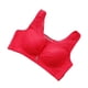 thumbnail image 4 of Sujetador inalámbrico Mujer Transpirable Hacer subir Bralette Chica Sexy Ropa interior de malla de encaje Regalo superior, Rojo, 34/75 Noticed AP001191-08B, 4 of 7