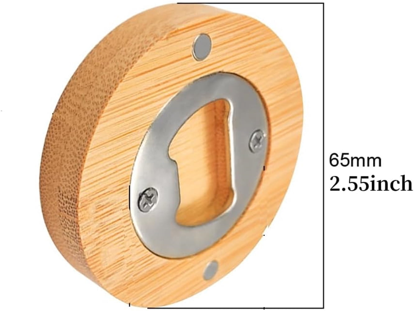 30 Pcs Sublimation Blanks Metal Bottle Opener with Fridge Magnet Beer Bottle Opener DIY Metal Refrigerator Magnet For Gift