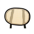 thumbnail image 5 of Baxton Studio Darrion Mid-Century Modern Cream Fabric and Black Finished Wood 7-Piece Dining Set, 5 of 7