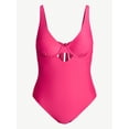 thumbnail image 5 of Time and Tru Women's and Women's Plus Size Underwire One Piece Swimsuit, Sizes XS-3X, 5 of 5