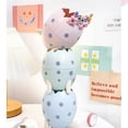 thumbnail image 4 of PP Kids Egg Shape Pen Holder Ruler Portable Cartoon Large Capacity Wide Mouth Ruler Rubber Glue Container Birthday Gift Pink, 4 of 9