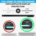Samsung Galaxy S24 Ultra Tempered Glass Screen Protector 9 Per Pack