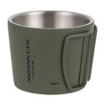 thumbnail image 1 of Luzkey Tasse de Camping Tasse de Pêche Isolée Escalade Double Paroi Légère Portable pour Extérieur Randonnée Tasse à Café Verte, 1 of 8