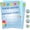 Blue, variant on 30 Pack Birthday Party Invitations Set Boys Girls Kids Invite Cards with Envelopes Printed Birthday Invitations Supplies with Sticker Labels Decorations for Surprise Party Baby Shower Boys Party