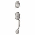 thumbnail image 6 of Dexter by Schlage JH58BAR620 Barcelona Exterior Handleset with Deadbolt, Antique Pewter, 6 of 7