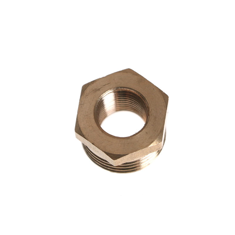 1/8" Female NPT Adapter Brass Pipe Fitting Reducing Bushing3 1X 3/8" BSPT Male