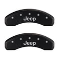 thumbnail image 5 of MGP 4 Caliper Covers Engraved Front & Rear JEEP Red finish silver ch Fits select: 2004 JEEP GRAND CHEROKEE LAREDO/COLUMBIA/FREEDOM, 2003 JEEP GRAND CHEROKEE LAREDO, 5 of 6