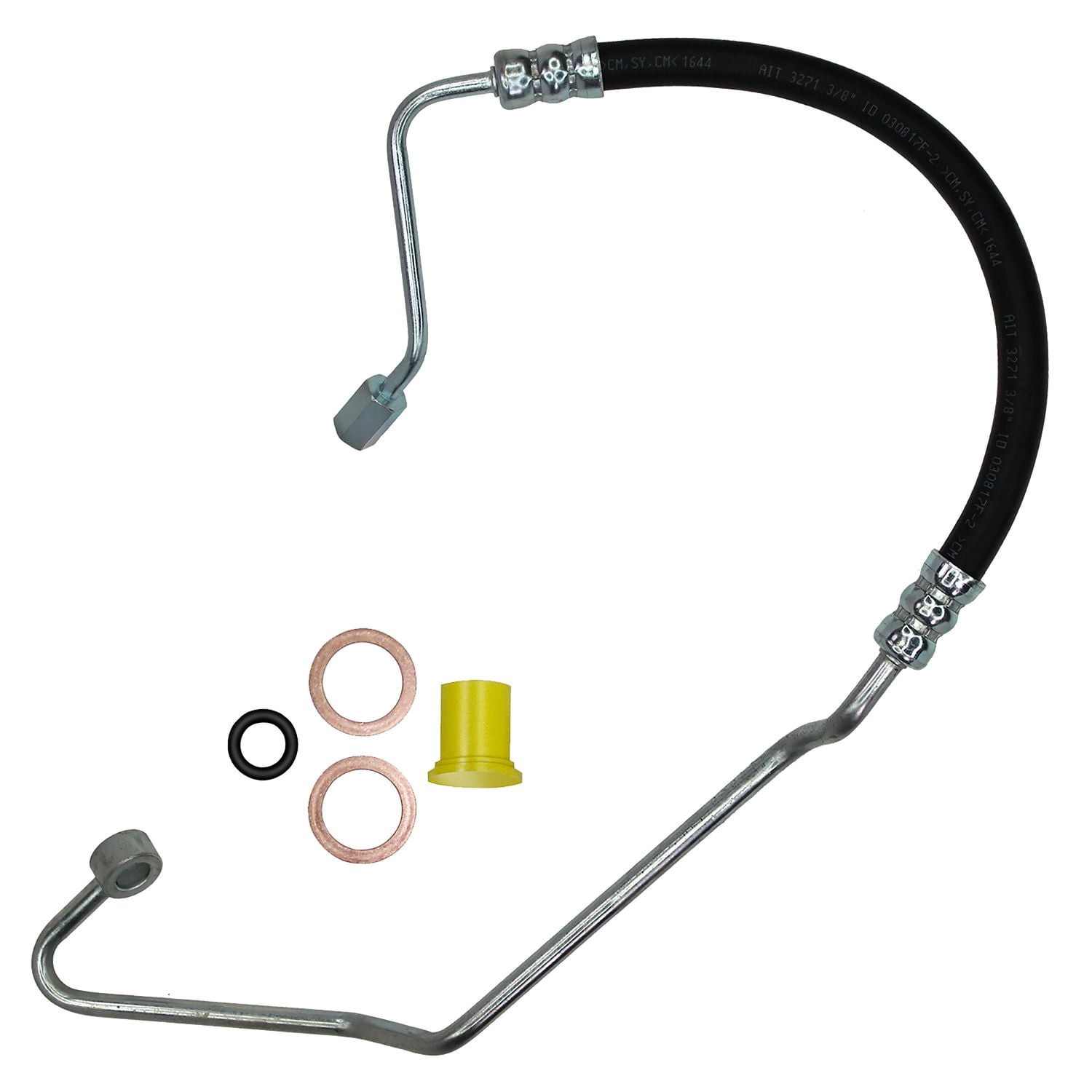 Edelmann 80760 Power Steering Pressure Line Hose Assembly
