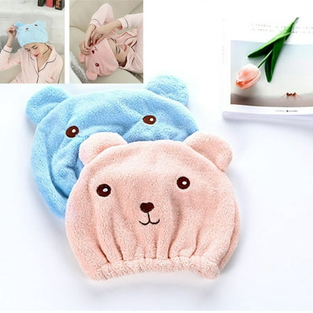 Microfiber Hair Turban Quickly Dry Hair Hat Wrapped Towel Bathing