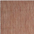 thumbnail image 4 of SAFAVIEH Courtyard Morven Chevron Stripes Indoor/Outdoor Area Rug, 2'7" x 5', Red/Beige, 4 of 6
