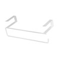 thumbnail image 1 of Injoyjo - Toallero de papel para colocar sobre la puerta debajo del armario, apto para estantes o puertas Blanco 1, 1 of 7