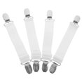 thumbnail image 1 of 4pcs Adjustable Boots Fixing Strap Clips Elastic Windproof Pants Fasteners Holder, 1 of 9