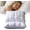 White, variant on 3D Down Bed Pillows for Sleeping Set of 2, Luxury Hotel Quality 3D Bread Down Bed Pillow for Side and Back Sleepers, Fluffy Breathable Gusseted Cooling Pillows for Neck Support