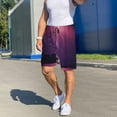 thumbnail image 2 of KLL Thunderstorm Violet Purple for Men's 1-Pack Shorts,Sleep Pajama Shorts for Men Soft Pj Shorts Men's Pajama Bottoms Sleepwear -XX-Large, 2 of 7