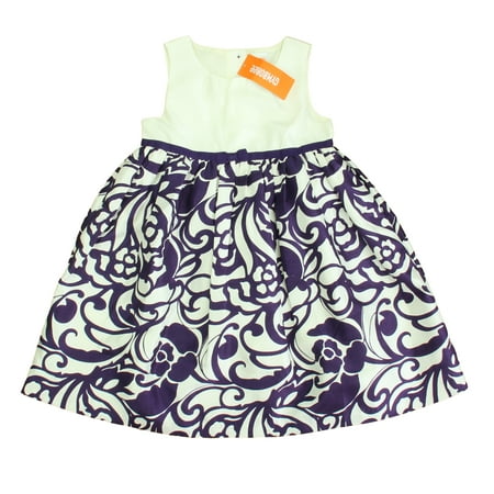 

Pre-owned Gymboree Girls White | Purple Special Occasion Dress size: 5T