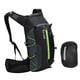 thumbnail image 4 of de senderismo impermeable y ligera de 10L, de viaje para deportes al aire libre para ciclismo, esquí, Camping, escalada , verde negro Sunnimix Mochila de ciclismo, 4 of 6