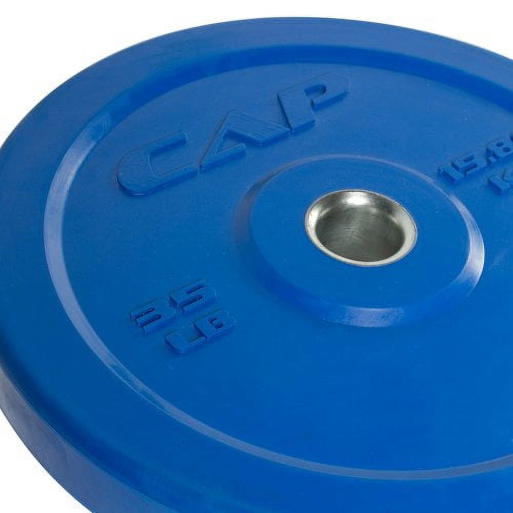 CAP Barbell Color Rubber Olympic Bumper Plate, Single