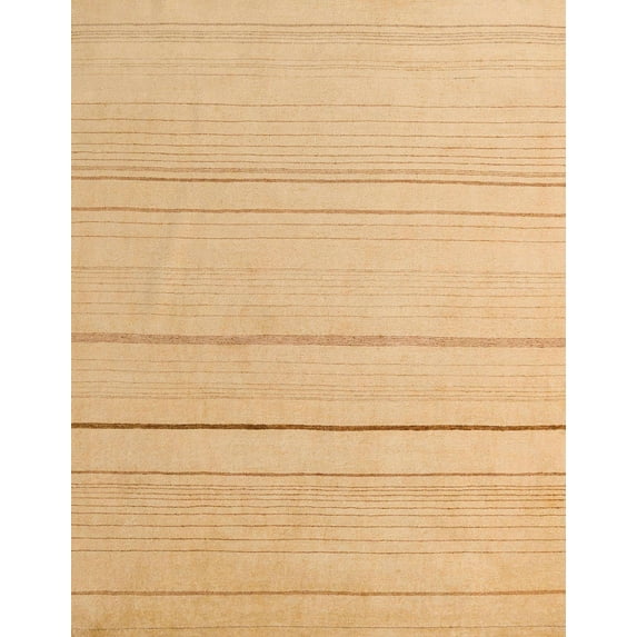 Ahgly Company Indoor Rectangle Abstract Orange Solid Area Rugs, 4' x 6'