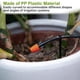 thumbnail image 5 of 50 Uds. Estacas de riego por goteo, estacas universales para sujetar tubos de goteo, piezas de sistema de goteo de soporte de tubería de agua de jardín de plástico, 5 of 5
