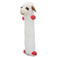 thumbnail image 3 of Multipet Plush Lamb Chop Dog Toy with Elongated Body and Squeaker, 3 of 7