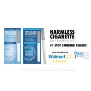 Harmless Cigarette,Oxygen & Menthol,Nicorette Alternative & Quit Smoking Aid,2pk