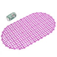 thumbnail image 5 of Non Slip Shower Bathtub Mat, Pebble Bath Mat for Tub Feels Great on Tired Feet, Friendly Machine Washable Shower Tub Mats, Shower Mat, Bath Tub Mat, Pink, 5 of 7