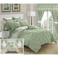 thumbnail image 6 of Chic Home 20 Piece Fortville Complete Bed room in a bag super set. Pinch pleated design REVERSIBLE Comforter Set with, 6 of 10