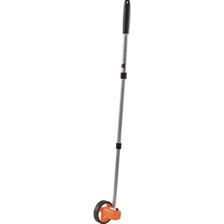 Road Runner RR112 Distance Small Measuring Wheel With Reset, 9999.9 ft, 4 in Dia, 1 ft Circumference