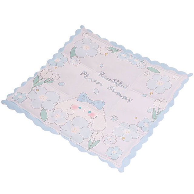 LCXmlly Plant Holder Cartoon Pattern Cooling Cushion Foldable Breathable Leakproof