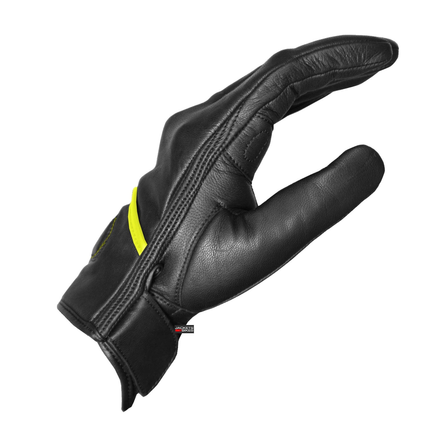 Jackets 4 Bikes Men's Premium Leather Street Motorcycle Protective Cruiser Biker Gel Gloves Blackgreen XXL