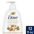 thumbnail image 3 of (4 pack) Dove Advanced Care Hand Soap, Shea Butter and Warm Vanilla, 12 fl oz, 3 of 11