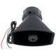 thumbnail image 4 of 100w Dc12v 120db 7 Altavoz de sirena de advertencia electrónica para coche con sonido, 4 of 5