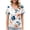 5, variant on Short Sleeve Striped Shirt for Women V Neck Graphic Tshirt Loose Fit Graphic T Shirt Elegant Tshirts Women Plus Size Tops Sale