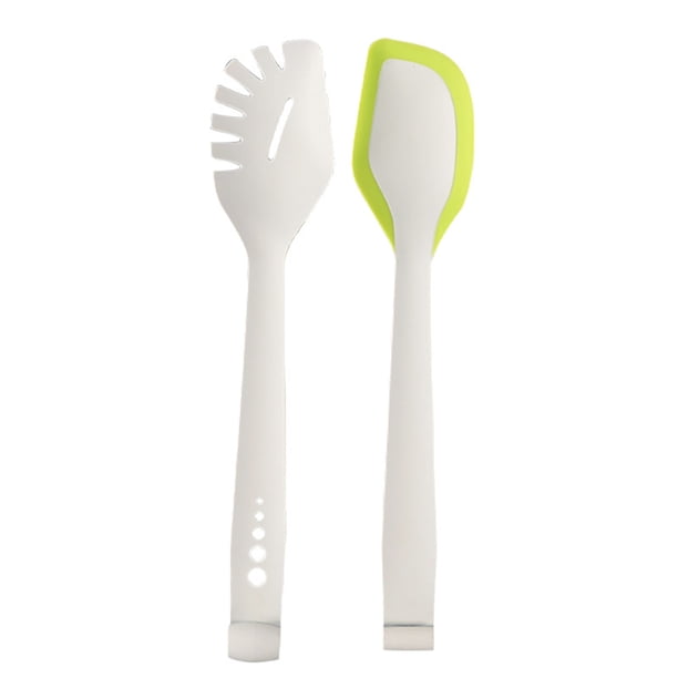 Ounissouiy Pinzas de silicona para cocinar alimentos, abrazadera antideslizante para servir, cocina portátil para el hogar, restaurantes, utensilios de Cocina y Comedor Ounissouiy HA061068-00B