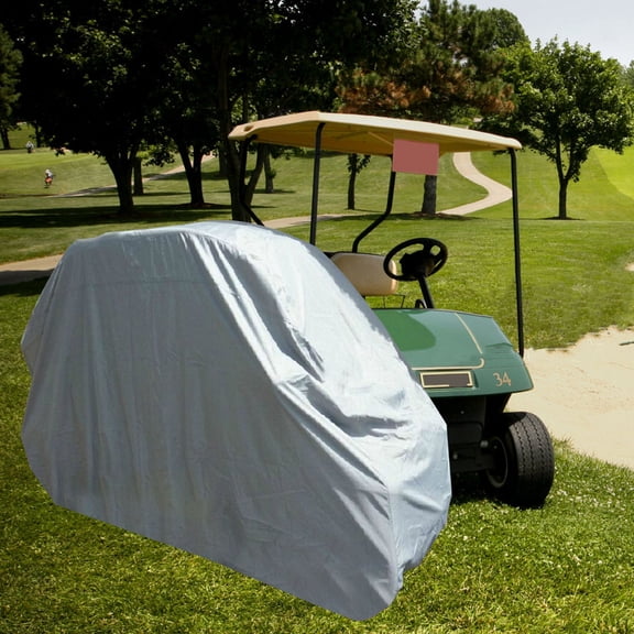 Uonlytech UV Resistant Plated Roof Cover for Golf Cart, Fits Standard 2-4 Passenger Models, Weather