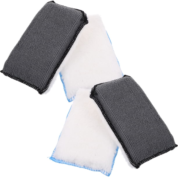 GOOHOCHY 4 piezas de bloque de esponja para lavado de autos, bloques de esponja para lavado de vehículos, esponja de limpieza automática